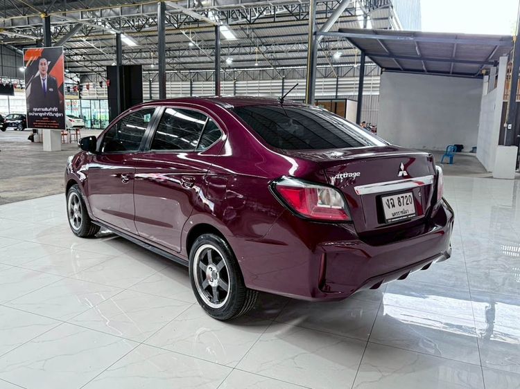 Mitsubishi Attrage 2020 1.2 GLX Sedan เบนซิน ไม่ติดแก๊ส เกียร์อัตโนมัติ แดง รูปที่ 4