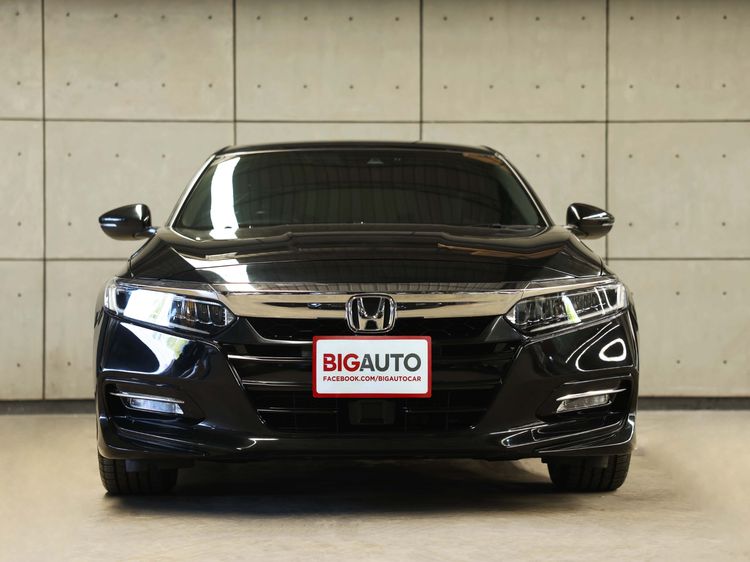 Honda Accord 2020 2.0 Hybrid Sedan ไฮบริด ไม่ติดแก๊ส เกียร์อัตโนมัติ ดำ รูปที่ 4