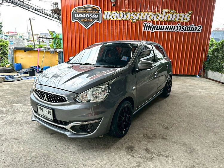 รถ Mitsubishi Mirage 1.2 GLX สี เทา