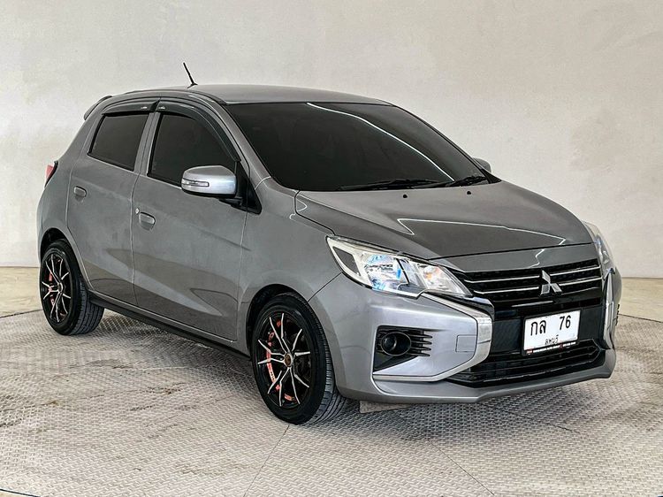 Mitsubishi Mirage 2020 1.2 GLX Sedan เบนซิน ไม่ติดแก๊ส เกียร์อัตโนมัติ เทา รูปที่ 3