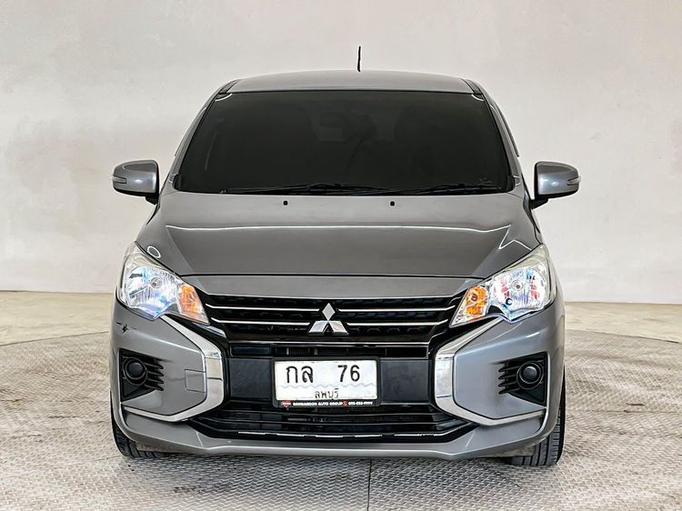 Mitsubishi Mirage 2020 1.2 GLX Sedan เบนซิน ไม่ติดแก๊ส เกียร์อัตโนมัติ เทา รูปที่ 2