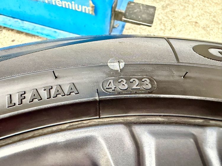 ล้อแม็ก HONDA CIVIC ขอบ 18” ถอดป้ายแดง ยาง GITI 225-50R18 ปลายปี 23 พื้นปี 25 ตุ่มหน้ายางยังอยู่ครบ รูปที่ 9