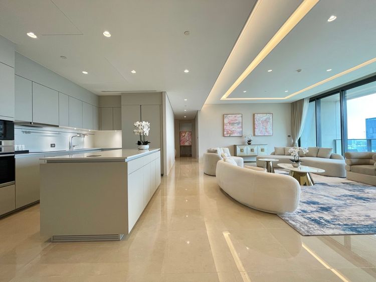 มีบางส่วน ให้เช่าหรือขายคอนโดเดอะ เรสซิเดนซ์ แอท สินธร เคมปินสกี้ ชั้น 21 วิวสวนลุมพินี ตกแต่งครบพร้อมเข้าอยู่ ใกล้BTS ชิดลม  BTS ราชดำริ รูปที่ 3