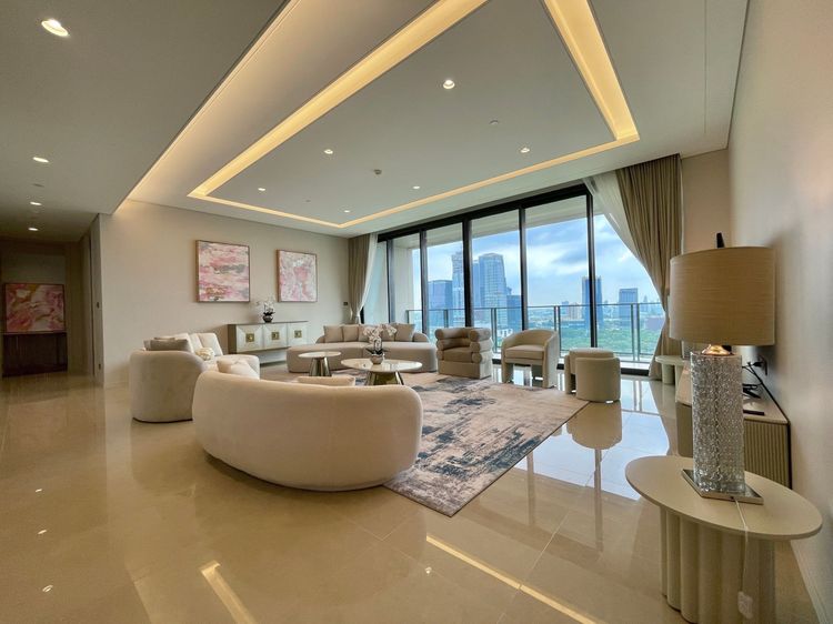 ให้เช่าหรือขายคอนโดเดอะ เรสซิเดนซ์ แอท สินธร เคมปินสกี้ ชั้น 21 วิวสวนลุมพินี ตกแต่งครบพร้อมเข้าอยู่ ใกล้BTS ชิดลม  BTS ราชดำริ