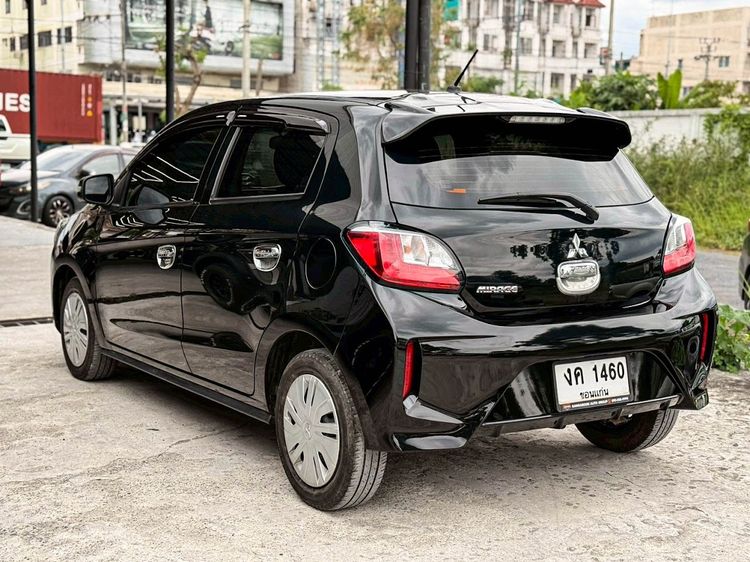 Mitsubishi Mirage 2022 1.2 ACTIVE Sedan เบนซิน ไม่ติดแก๊ส เกียร์อัตโนมัติ ดำ รูปที่ 4
