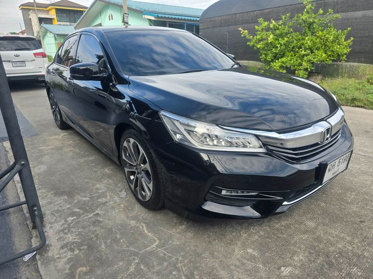 Honda Accord 2017 2.0 EL i-VTEC Sedan เบนซิน ไม่ติดแก๊ส เกียร์อัตโนมัติ ดำ รูปที่ 3
