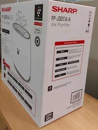 เครื่องฟอกอากาศ SHARP รุ่น FP-J30TA-B (23 ตร.ม, สีขาว-ดำ) รูปที่ 3