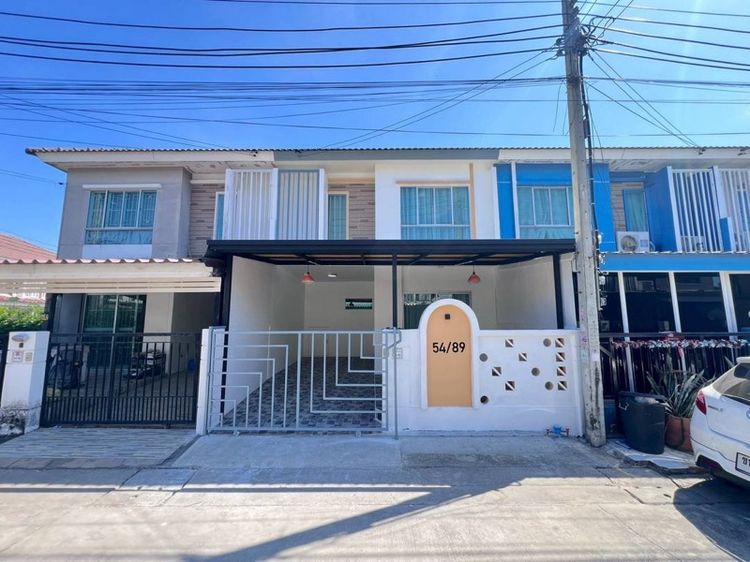 🏡 ทาวน์โฮม 2 ชั้น โซนถนนเพิ่มสินใกล้รถไฟฟ้า แยก ค.ป.อ รีโนเวทใหม่ทั้งหมด พร้อมเฟอร์นิเจอร์จัดเต็ม 🏡