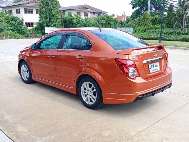 Chevrolet Sonic  2016 1.6 LTZ Sedan เบนซิน เกียร์อัตโนมัติ ส้ม รูปที่ 3