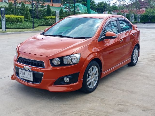 Chevrolet Sonic  2016 1.6 LTZ Sedan เบนซิน เกียร์อัตโนมัติ ส้ม รูปที่ 2