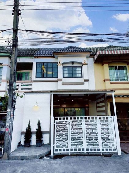 🏡 ทาวน์เฮาส์ 2 ชั้น ตกแต่งสไตล์มูจิ ติดถนนเมน 🔜 ในโซนสายไหม ตรงข้ามตลาดวงศกร หมู่บ้านอภินคร2000 🏡 