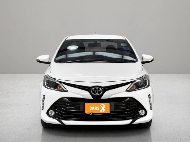 Toyota Vios 2020 1.5 Mid Sedan เบนซิน ไม่ติดแก๊ส เกียร์อัตโนมัติ ขาว รูปที่ 3