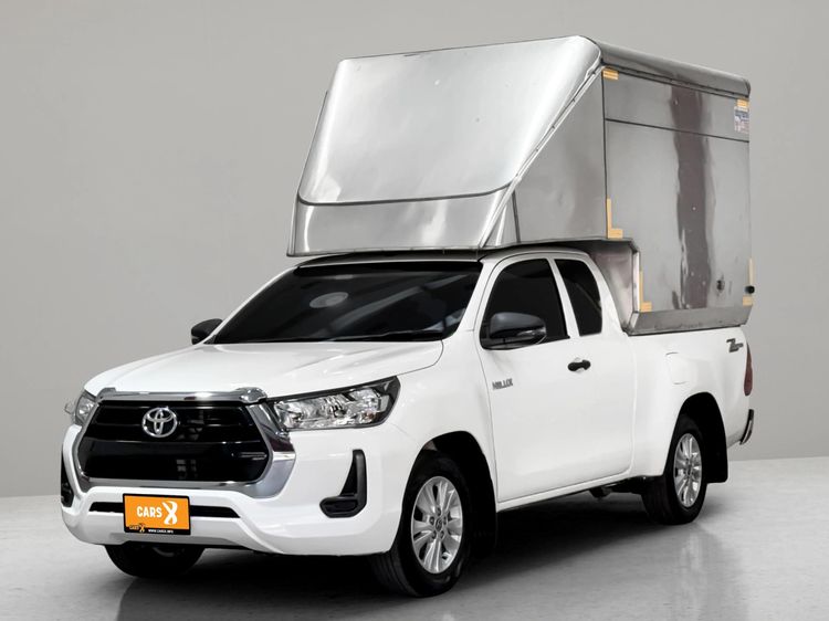 Toyota Hilux Revo 2023 Smart Cab 2.4 Mid Prerunner Pickup ดีเซล ไม่ติดแก๊ส เกียร์อัตโนมัติ ขาว