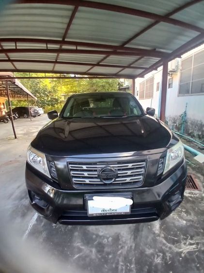 Nissan Navara 2015 2.5 S Sedan ดีเซล ไม่ติดแก๊ส เกียร์ธรรมดา ดำ รูปที่ 2