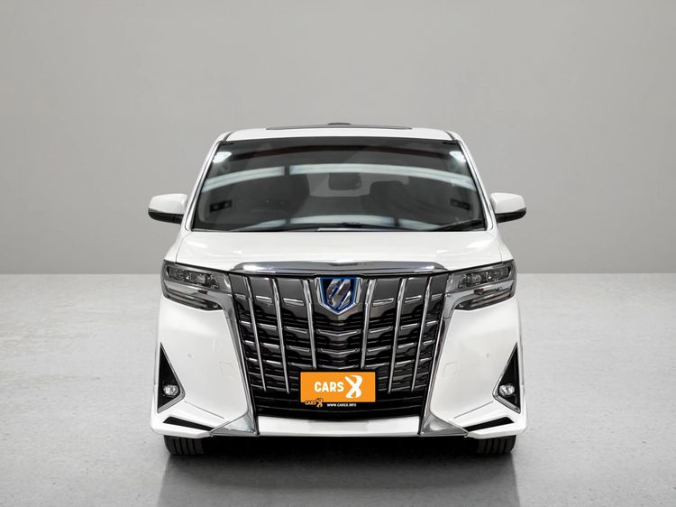 Toyota Alphard 2019 2.5 HV 4WD Sedan ไฮบริด ไม่ติดแก๊ส เกียร์อัตโนมัติ ขาว รูปที่ 3