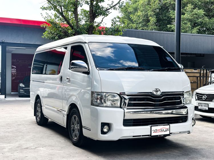 Toyota Ventury 2014 2.7 G Van เบนซิน LPG เกียร์อัตโนมัติ ขาว รูปที่ 3