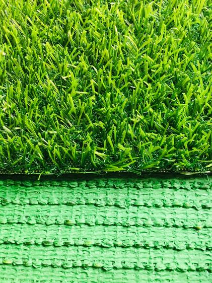 หญ้าเทียม2CMเกรดไฮบริดพรีเมียมขนาดยกม้วน2x25เมตร  รูปที่ 4