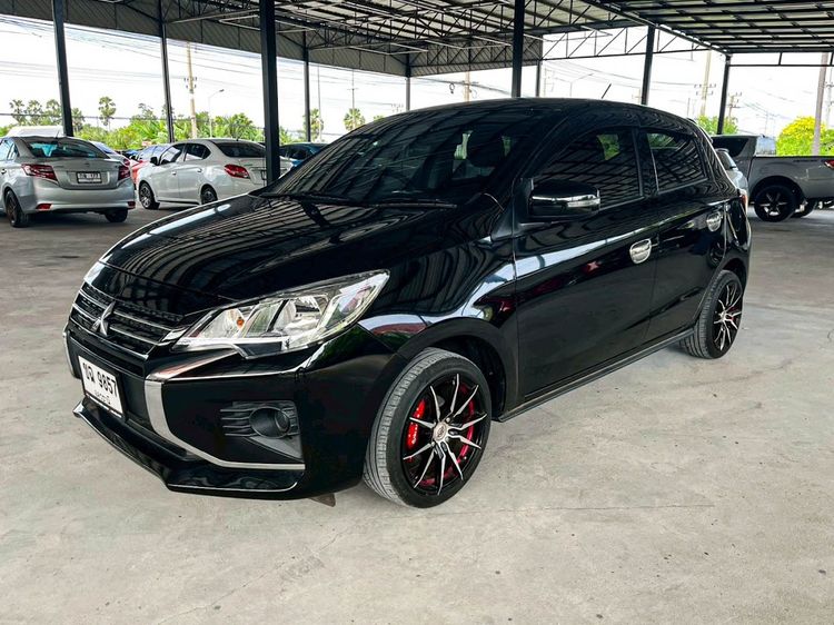รถ Mitsubishi Mirage 1.2 ACTIVE สี ดำ