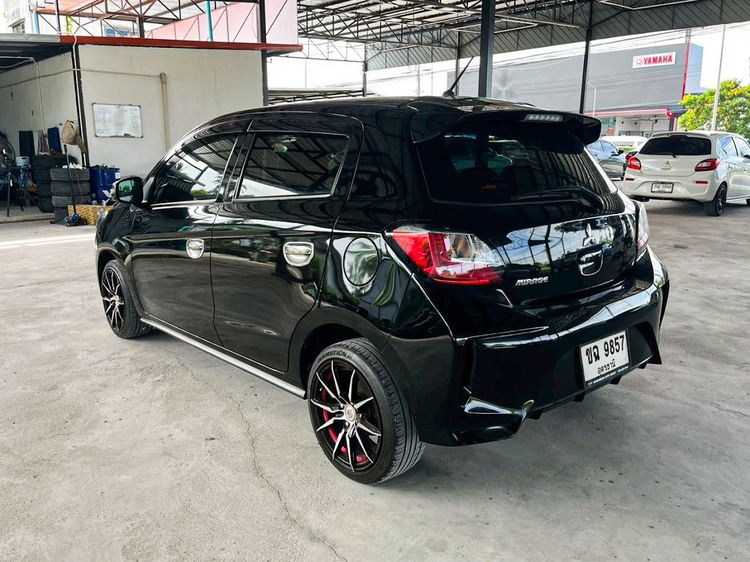 Mitsubishi Mirage 2022 1.2 ACTIVE Sedan เบนซิน ไม่ติดแก๊ส เกียร์อัตโนมัติ ดำ รูปที่ 4