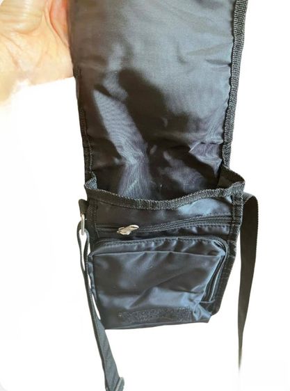 กระเป๋าทรง Passport bag Travel Pouch แบรนด์ BULE SKY ITALY สีดำ รูปที่ 2