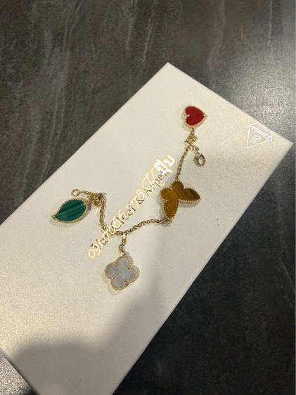 ข้อมือ VCAงานจิวเวลรี่ทองแทั18 K.นน.10-11g. 19cm รูปที่ 6