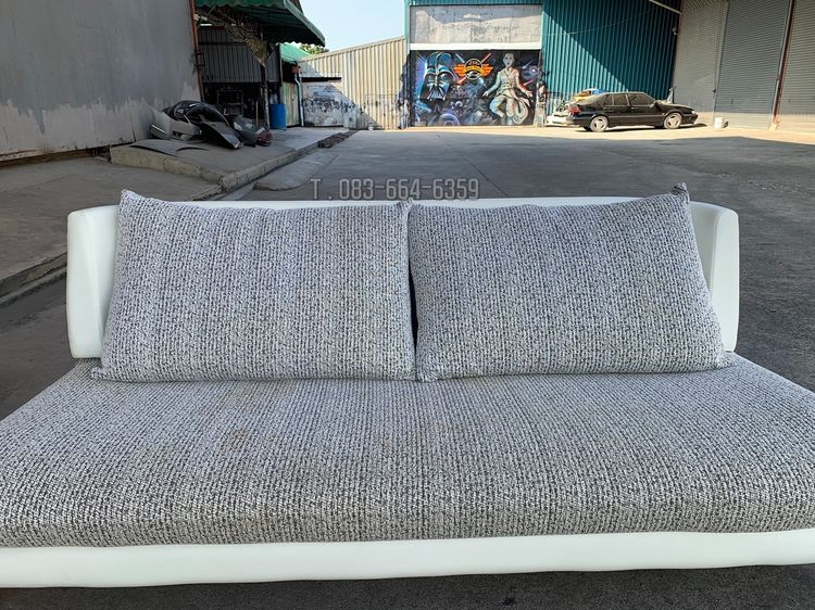 โซฟาผ้า 3 ที่นั่ง Jelly สีขาว Brand  Koncept Furniture รูปที่ 7