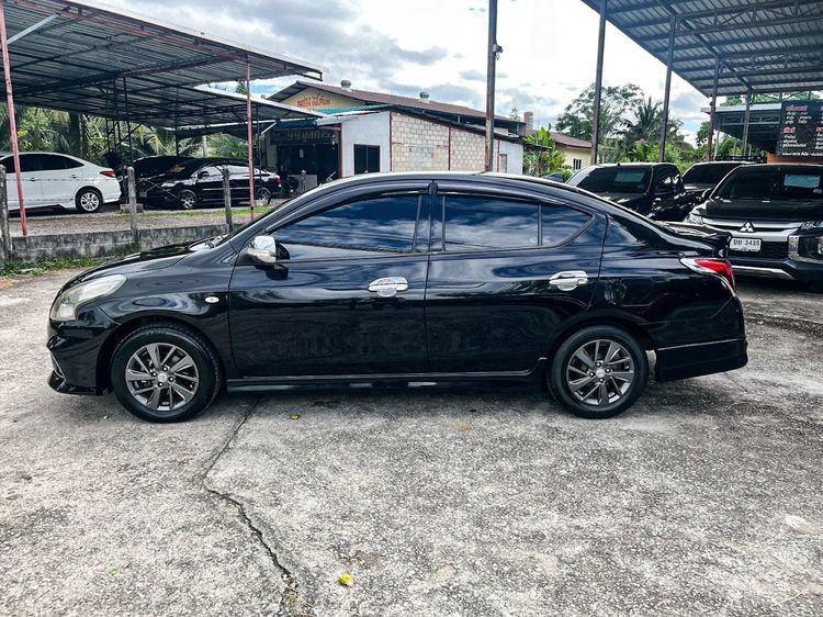 Nissan Almera 2017 1.2 E Sportech Sedan เบนซิน ไม่ติดแก๊ส เกียร์อัตโนมัติ ดำ รูปที่ 4