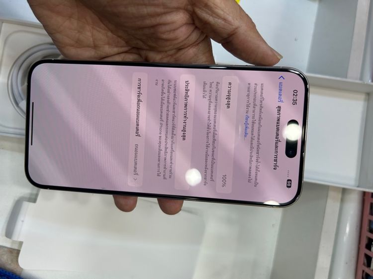 ขาย iPhone 15pro max 1 tb ครบกล่อง สีขาว ไม่มีรอย รอบชาร์จ0 สุขภาพแบตbattery 100 นัดรับ กทม  Tel 0944561554 รูปที่ 6