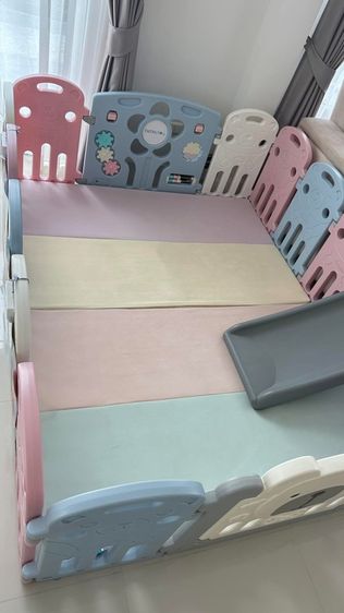 คอกกั้นเด็กพร้อมเบาะกันกระแทก bebeplay ไซส์ M Plus  รูปที่ 2