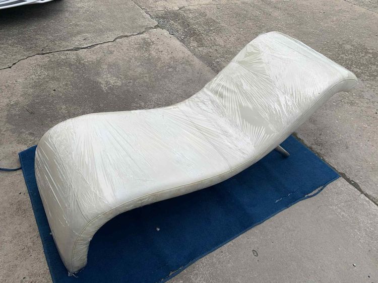 sofa daybed สีขาว หนัง 1 ตัว