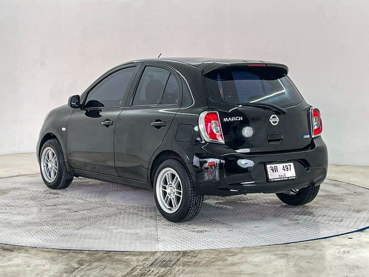 Nissan March 2018 1.2 E Sedan เบนซิน ไม่ติดแก๊ส เกียร์อัตโนมัติ ดำ รูปที่ 4