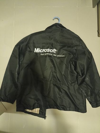เสื้อ Jacket Microsoft สีดำ Size L อก 22 นิ้ว