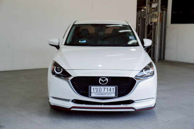 Mazda Mazda 2 2020 1.3 Skyactiv-G S Leather Sedan Sedan เบนซิน ไม่ติดแก๊ส เกียร์อัตโนมัติ ขาว รูปที่ 2