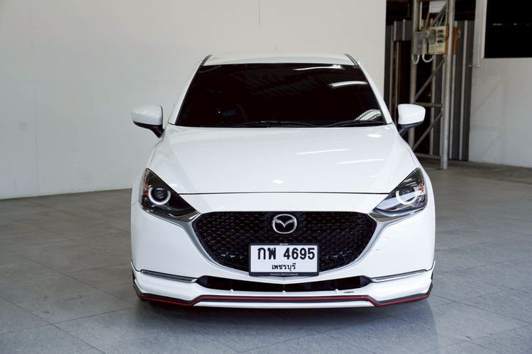 Mazda Mazda 2 2022 1.3 SP Sedan เบนซิน ไม่ติดแก๊ส เกียร์อัตโนมัติ ขาว รูปที่ 2