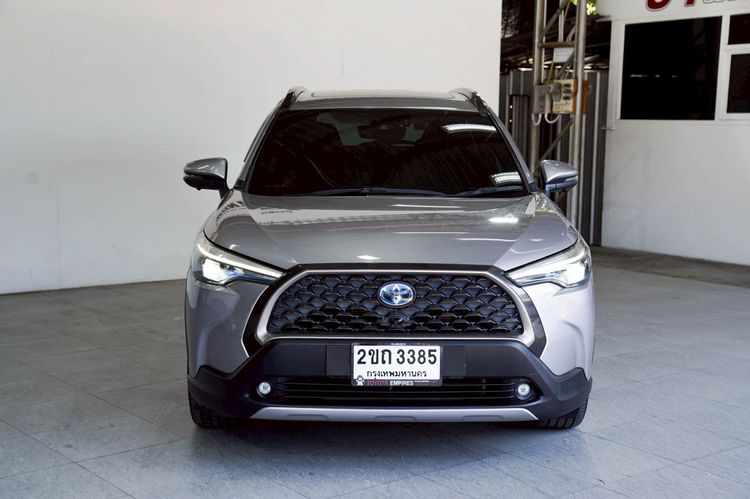 Toyota Corolla Cross 2021 1.8 Hybrid Premium Safety Utility-car ไฮบริด ไม่ติดแก๊ส เกียร์อัตโนมัติ เทา รูปที่ 2