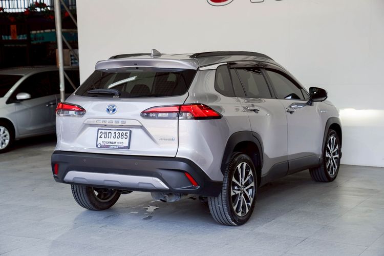 Toyota Corolla Cross 2021 1.8 Hybrid Premium Safety Utility-car ไฮบริด ไม่ติดแก๊ส เกียร์อัตโนมัติ เทา รูปที่ 4