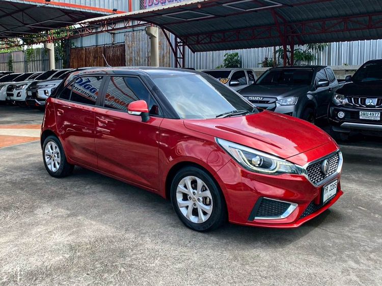 MG MG3 2021 1.5 D Sedan เบนซิน ไม่ติดแก๊ส เกียร์อัตโนมัติ แดง รูปที่ 3