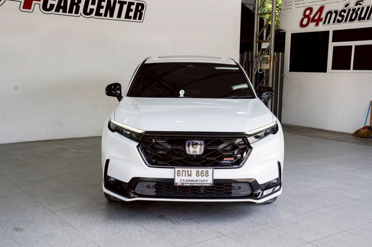 Honda CR-V 2024 2.0 eHEV RS 4WD Utility-car ไฮบริด ไม่ติดแก๊ส เกียร์อัตโนมัติ ขาว รูปที่ 2