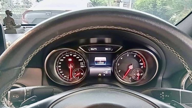 Mercedes-Benz CLA-Class 2017 CLA200 Sedan เบนซิน ไม่ติดแก๊ส เกียร์อัตโนมัติ เทา รูปที่ 4