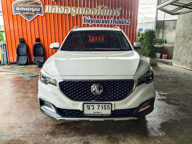 MG ZS 2019 1.5 D Utility-car เบนซิน ไม่ติดแก๊ส เกียร์อัตโนมัติ ขาว รูปที่ 2