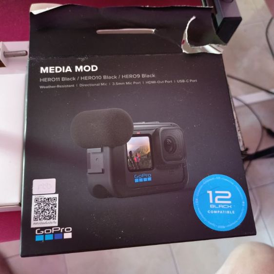 ขาย media mop ของกล้อง GoPro hero 12 สภาพใหม่ไม่เคยใช้งานเลยขายเพียง 1,800 บาท รูปที่ 9