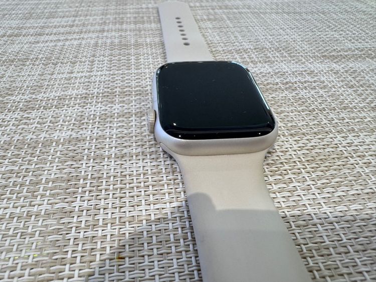 Apple Watch Series 7 ขนาด 45 ขาว รูปที่ 3