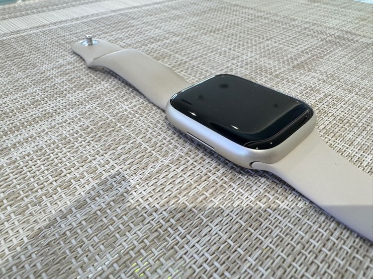 Apple Watch Series 7 ขนาด 45 ขาว รูปที่ 4