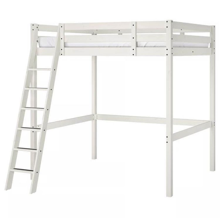 ขายโครงเตียง 2 ชั้น IKEA สีขาว รุ่น Stora loft bed frame 8,299 บาท รูปที่ 4