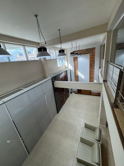 ขายและให้เช่าอาคารพาณิชย์ 2 ห้องที่ ตีทะลุกันย่านสุทธิสาร ใกล้MRT 500 เมตร มีที่จอดรถหน้าตัวอาคาร  รูปที่ 3