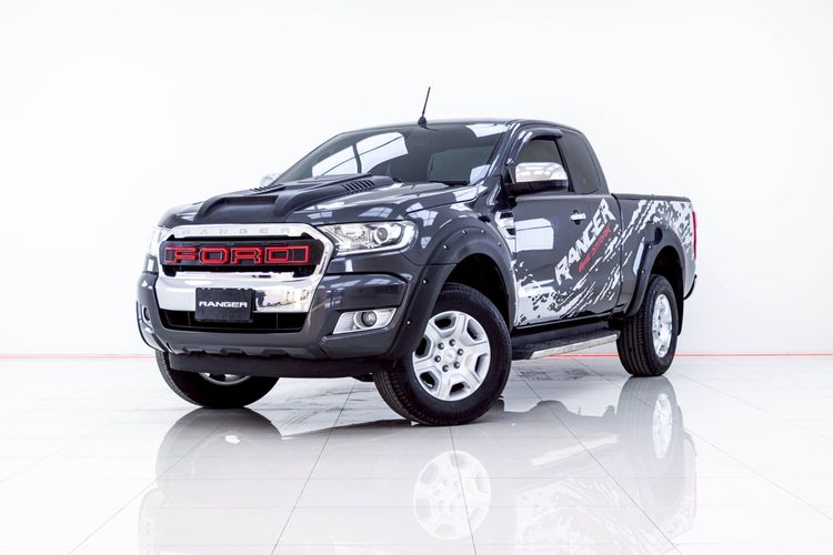 รถ Ford Ranger 2.2 Hi-Rider XLT สี เทา