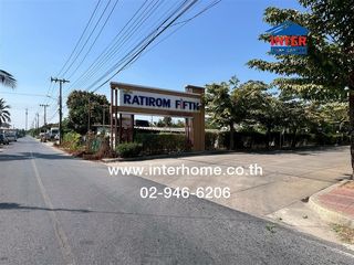 บ้านเดี่ยว 2 ชั้น 61.1 ตร.ว. หมู่บ้านรติรมย์ฟิฟท์ ราชพฤกษ์-ปิ่นเกล้า ซอยร่วมใจพัฒนา ถนนราชพฤกษ์ ถนนกาญจนาภิเษก บางกรวย นนทบุรี