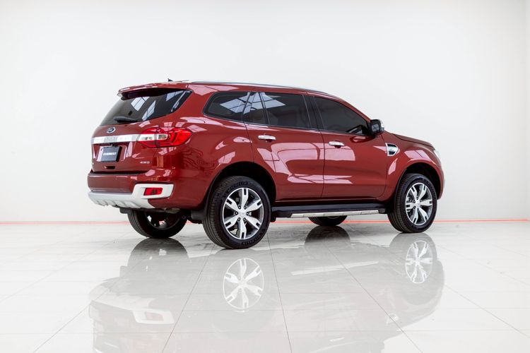 Ford Everest 2016 3.2 Titanium 4WD Utility-car ดีเซล ไม่ติดแก๊ส เกียร์อัตโนมัติ แดง รูปที่ 4