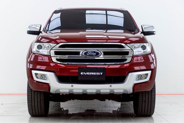 Ford Everest 2016 3.2 Titanium 4WD Utility-car ดีเซล ไม่ติดแก๊ส เกียร์อัตโนมัติ แดง รูปที่ 3