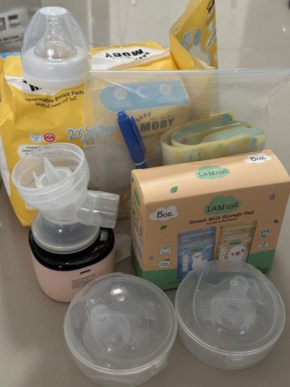 เครื่องปั๊มนมพร้อมของแถม (ไม่มีประกัน) รูปที่ 3